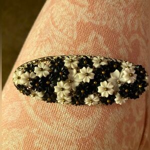 Rare Early Antique Miriam Haskell Celluloid Flower Bouquet Pin.